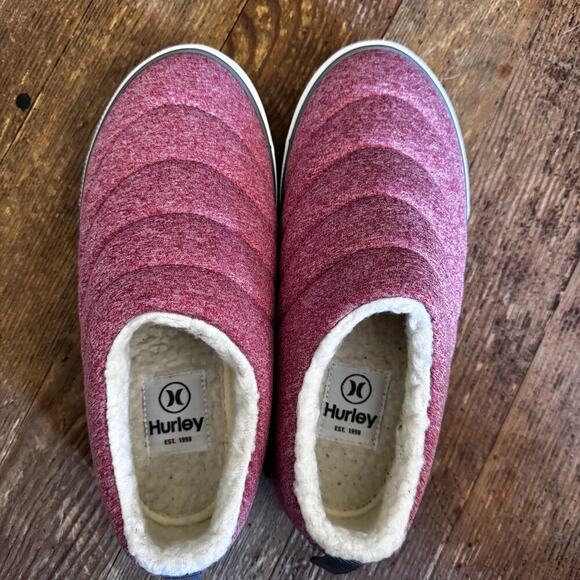 Hurley Arlo Puff Faux Fur Lined Sneakers - Women's Size 7 - Picture 4 of 9